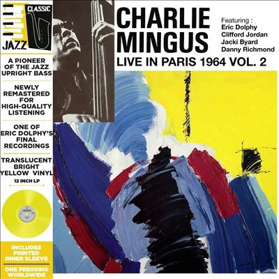 Charles Mingus - Live In Paris, 1964, Vol. 2 - Import Colored Vinyl LP Record