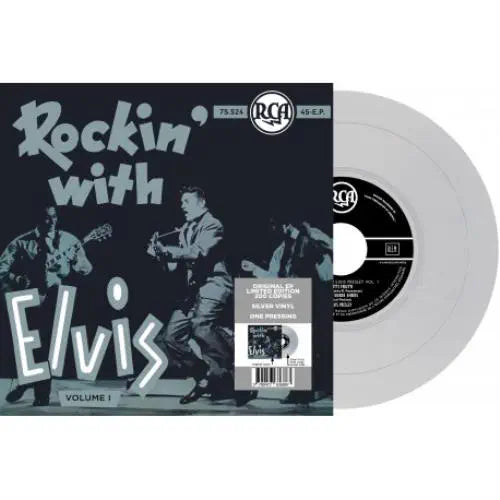 Elvis Presley - EP Etranger N19 - Rockin' With Elvis (Volume I) (Belgium) - Import Silver Vinyl 7 Inch Single Record Limited Edition