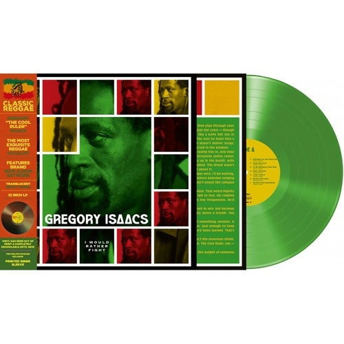 Gregory Isaacs - I Would Rather Fight - Import Green Vinyl LP Record Limited Edition