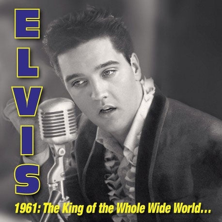 Elvis Presley - 1961: King of Whole Wild World - Import Record Store Day /Blue & Yellow Splatter, Marble & Cloudy Effects Vinyl 3 LP Recurd