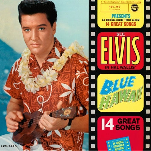 Elvis Presley - Blue Hawaii (Vinyl-Look-A-Like Blue CD) - Import Record Store Day CD