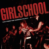 Girlschool - Live From The Camden Palace - Import Record Store Day/Red/Black Splatter-Effect Vinyl LP Record