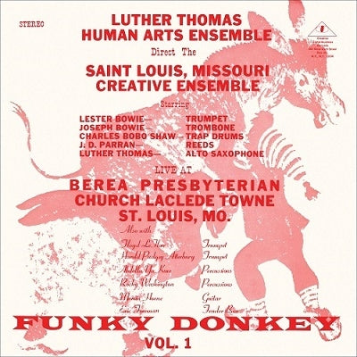 Luther Thomas & The Human Arts Ensemble - Funky Donkey, Vol. 1 - Import Vinyl LP Record