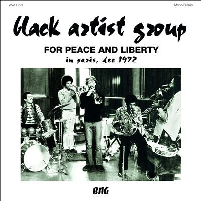 Black Artists Group - For Peace and Liberty: In Paris Dec. 1972 - Import Vinyl LP Record Limited Edition