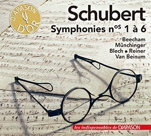 Thomas Beecham, Royal Philharmonic Orchestra, Karl Münchinger, Vienna Philharmonic Orchestra, Fritz Reiner, Chicago Symphony Orchestra, Harry Breck, London Mozart Players, Eduard van Beinum, Royal Concertgebouw Orchestra - Schubert Sym 1-6 - Import 2 CD