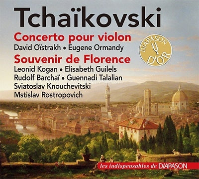 David Oistrakh, Eugene Ormandy, Philadelphia Orchestra, Martin Iliev, Elizabeta Gilelis, Rudolf Barshai, Sviatoslav Knushevitsky, Mstislav Rostropovich - Tchaikovsky (1840-1893) Violin Concerto - Import CD