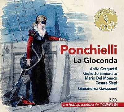 Gianandrea Gavazzeni, Florence May Music Festival Orchestra, Anita Cerquetti, Bavarian Radio Symphony Orchestra - Ponchielli (1834-1886) La Gioconda : Gavazzeni / Maggio Musicale Fiorentino, Cerquetti, Simionato, Del Monaco, Etc - Import 2 CD