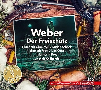 Joseph Haydn, Berlin Philharmonic Orchestra, Hermann Prey, Yale Broadcasting Symphony Orchestra - Weber (1786-1826) Der Freischutz : Keilberth / Berlin Philharmonic, Grummer, Schock, Frick, Otto, Etc (1958 Stereo)(2Cd) - Import 2 CD