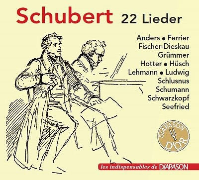 Various Artists - Schubert (1797-1828) Lieder: P.Anders Ferrier F-Dieskau Grummer Hotter Etc - Import CD