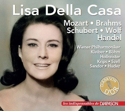 Lisa Della Casa - Lisa Della Casa: Mozart, Brahms, Schubert, H.Wolf, Handel - Import CD