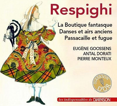 Antal Dorati、Philharmonia Hungarica、Eugene Aynsley Goossens、Royal Philharmonic Orchestra, - Respighi:La Boutique Fantasque / Danses Et Airs Anciens - Import CD