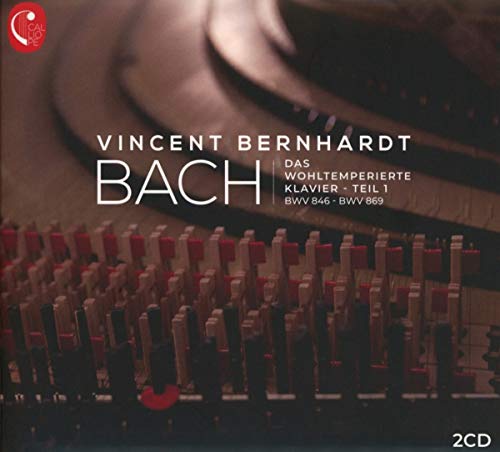 Bach (1685-1750) - Well-tempered Clavier Book, 1, : Vincent Bernhardt(Cemb) - Import 2 CD