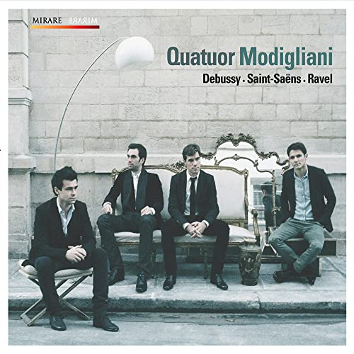 Debussy / Ravel - Debussy String Quartet, Ravel String Quartet, Saint-Saens String Quartet No.1 : Modigliani Quartet (2CD) - Import 2 CD