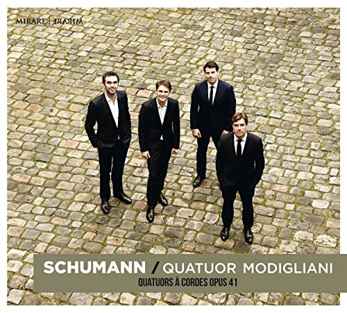 Schumann, Robert (1810-1856) - String Quartets Nos.1, 2, 3 : Quatuor Modigliani - Import CD