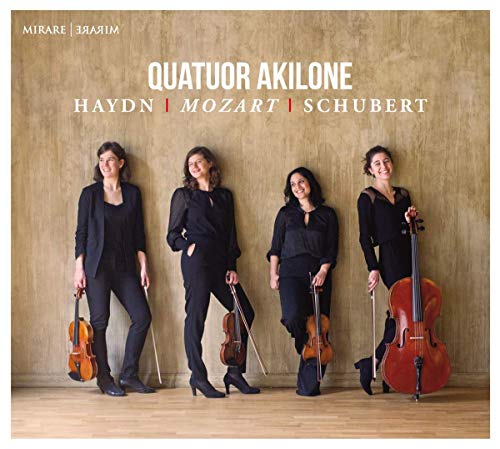 QUATUOR AKILONE - Haydn Mozart Schubert - Import CD