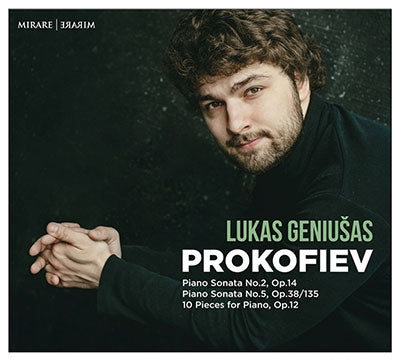 Lukas Geniusas - Sergey Prokofiev - Piano Sonata No.2. Op.14 & No.5. Op.38/135 - 10 Pieces For Piano. Op.12 - Import CD