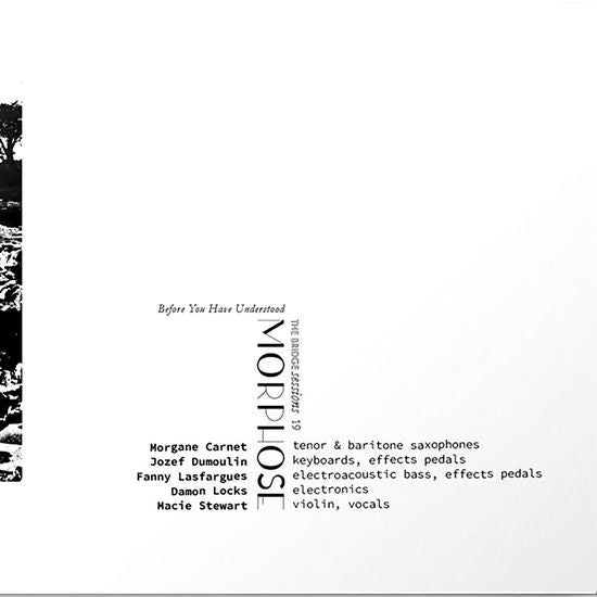 Morgane Carnet 、 Jozef Dumoulin 、 Fanny Lasfargues - Morphose - Import CD