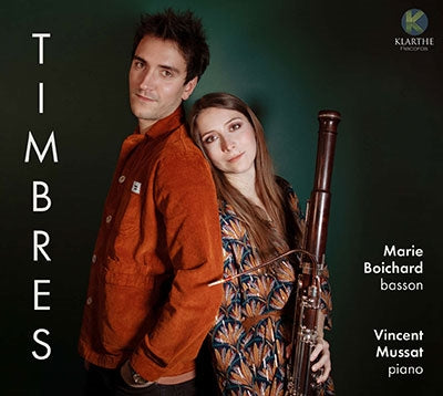 Marie Boischar, Vincent Musa - Timbres -French Fagott Works : Marie Boichard(Fg)Vincent Mussat(P) - Import CD