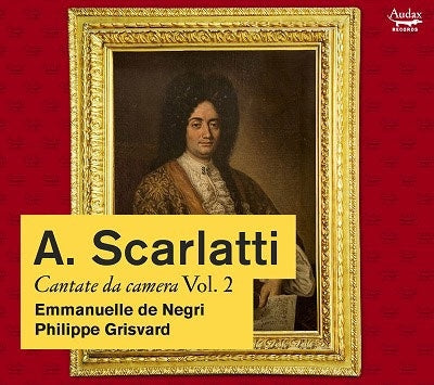 Emmanuelle de Negri & Philippe Grisvard - A. Scarlatti: Cantate Da Camera Vol. 2 - Import CD