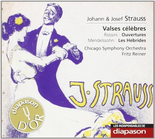 Strauss Family - Waltzes: Reiner / Cso +rossini, Mendelssohn - Import CD