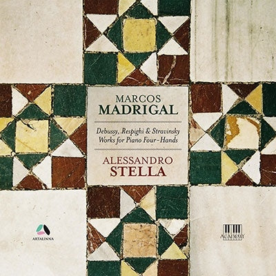 STELLA,ALESSANDRO; MARCOS MADRIGAL - Debussy, Respighi & Stravinsky: Works For Piano Four-Hands - Import CD