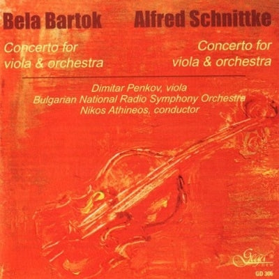 Dimitar Penkov - Bartok: Concerto For Viola & Orch - Import CD