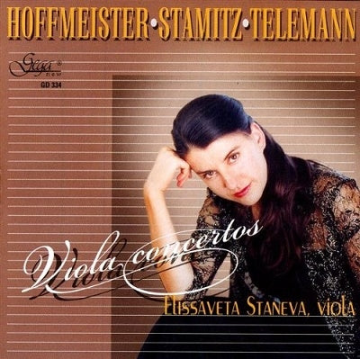 Elissaveta Staneva - Hoffmeister / Stamitz / Telemann; Conce - Import CD