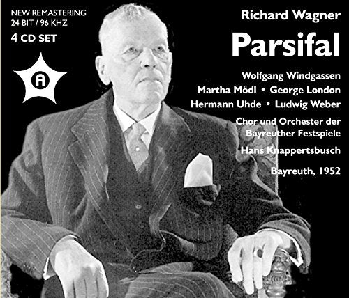 Wagner (1813-1883) - Parsifal : Knappertsbusch / Bayreuther Festspielhaus, Windgassen, Modl, G.London, etc (1952 Monaural)(4CD) - Import 4 CD