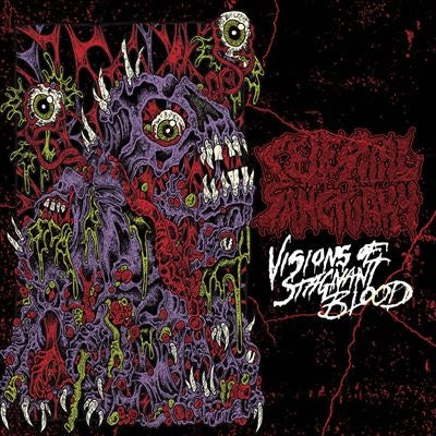 Celestial Sanctuary - Visions Of Stagnant Blood - Import Colored Vinyl LP Record