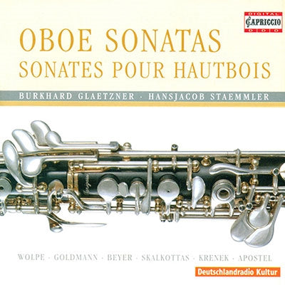Burkhard Glaetzner & Hansjacob Staemmler - Skalkottas: Oboe Sonatas - Import CD