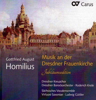 Roderich Kreile, Ludwig Guttler - Gottfried August Homilius: Musik an der Dresdner Frauenkirche - Jubilaumsedition - Import 2 CD