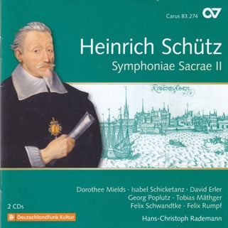 Schutz / Muller / Metzler - Schutz: Symphoniae Sacrae II - Import 2 CD