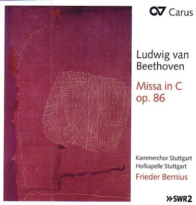 Frieder Bernius - Beethoven: Missa Op.86 - Import CD