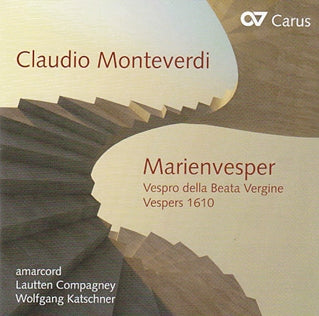 Wolfgang Katschner - C.Monteverdi: Vespro della Beata Vergine (Vespers 1610) - Import CD