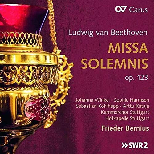 Beethoven (1770-1827) - Missa Solemnis : Frieder Bernius / Hofkapelle Stuttgart, Kammerchor Stuttgart, J.Winkel, Harmsen, Kohlhepp, Kataja - Import CD