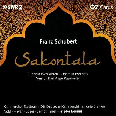 Schubert / Nold / Bernius - Sakontola - Import 2 CD