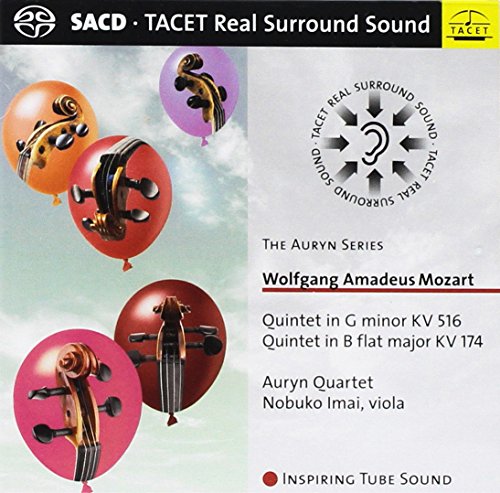 Mozart (1756-1791) - String Quintets Nos.1, 4 : Auryn Quartet, Nobuko Imai(Va)(Hybrid) - Import SACD Hybrid