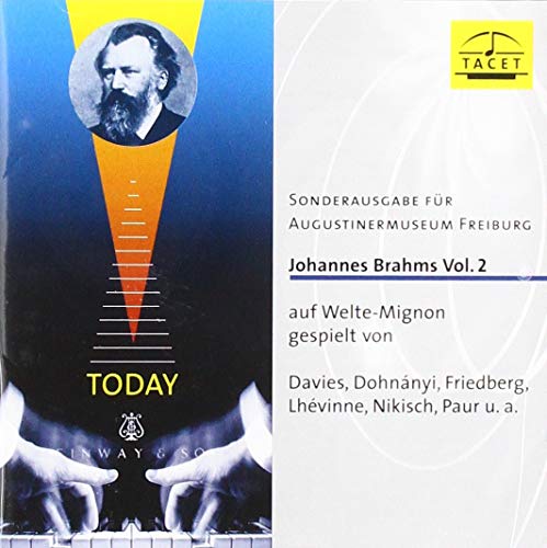 Brahms (1833-1897) - Welte-mignon Piano Rolls Vol.1: V / A - Import CD
