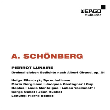 Pierre Boulez - Schoenberg: Pierrot Lunaire - Import CD