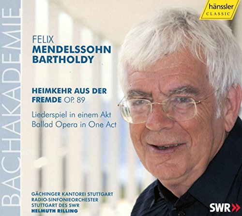 Mendelssohn (1809-1847) - Heimkehr Aus Der Fremde: Rilling / Stuttgart Bach Collegium Banse Suss - Import CD