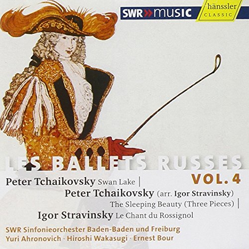 Stravinsky (1882-1971) - Stravinsky Le Chant du Rossignol, 3 Pieces, Tchaikovsky Swan Lake : Bour, Wakasugi, Ahronovich / SWR Symphony Orchestra - Import CD