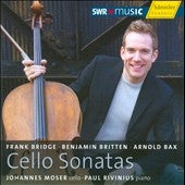 Bridge / Bax / Britten / Moser / Rivinius - Cello Sonatas - Bridge, Bax, Britten - Import CD