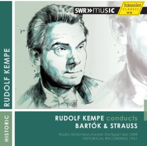 Strauss, Richard (1864-1949) - R.Strauss Also Sprach Zarathustra, Bartok Miraculous Mandarin Suite : R.Kempe / Stuttgart Radio Symphony Orchestra (1961) - Import CD
