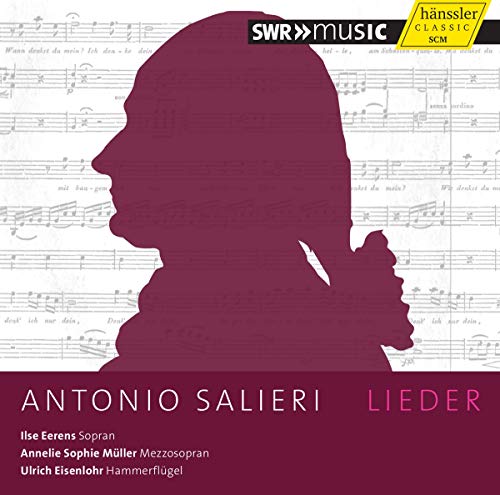 Salieri (1750-1825) - Lieder : Eerens(S)A.S.Muller(Ms)Eisenlohr(Fp) - Import CD