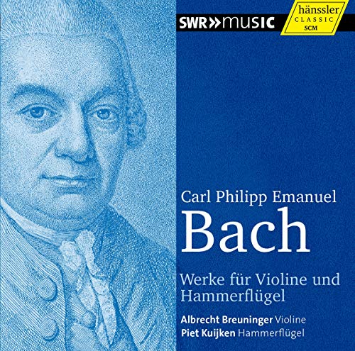 Bach, Carl Philipp Emanuel (1714-1788) - Violin Sonatas : Breuninger(Vn)P.Kuijken(Fp) - Import CD