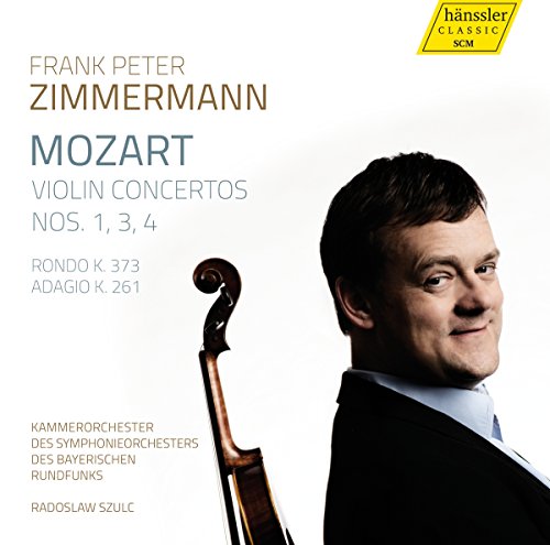 Mozart (1756-1791) - Violin Concertos Nos.1, 3, 4, etc : F.P.Zimmermann(Vn)Szulc / Bavarian Radio Chamber Orchestra - Import Digipak CD