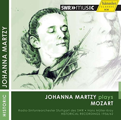 Mozart (1756-1791) - Violin Concertos Nos.3, 4 : Martzy(Vn)Muller-Kray / Stuttgart Radio Symphony Orchestra - Import CD