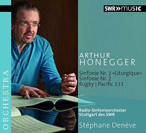 Honegger (1892-1955) - Symphonies Nos.2, 3, Rugby, Pacific 231 : Deneve / Stuttgart Radio Symphony Orchestra - Import CD