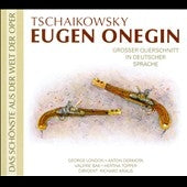 Lilian Benningsen - Tchaikovsky: Eugen Onegin (in German/Highlights) / Richard Kraus, Bavarian Radio Symphony Orchestra, George London, etc - Import CD