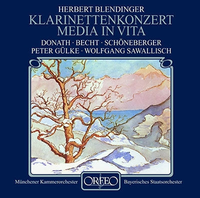 Blendinger / Schoneberger / Donath / Becht - Brendinger: Klarinettenkonzert - Import CD